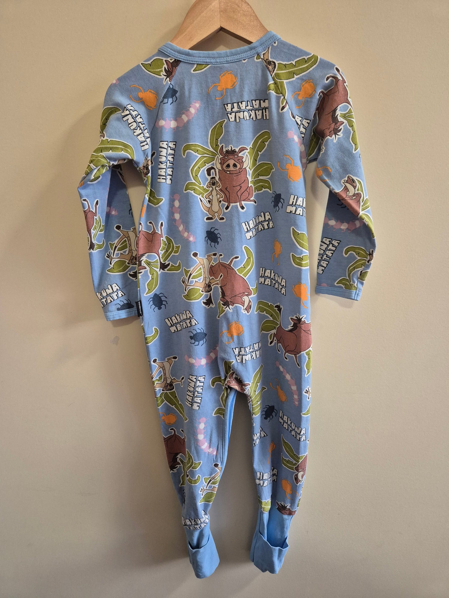 Bonds x Lion King Wondersuit Size 2