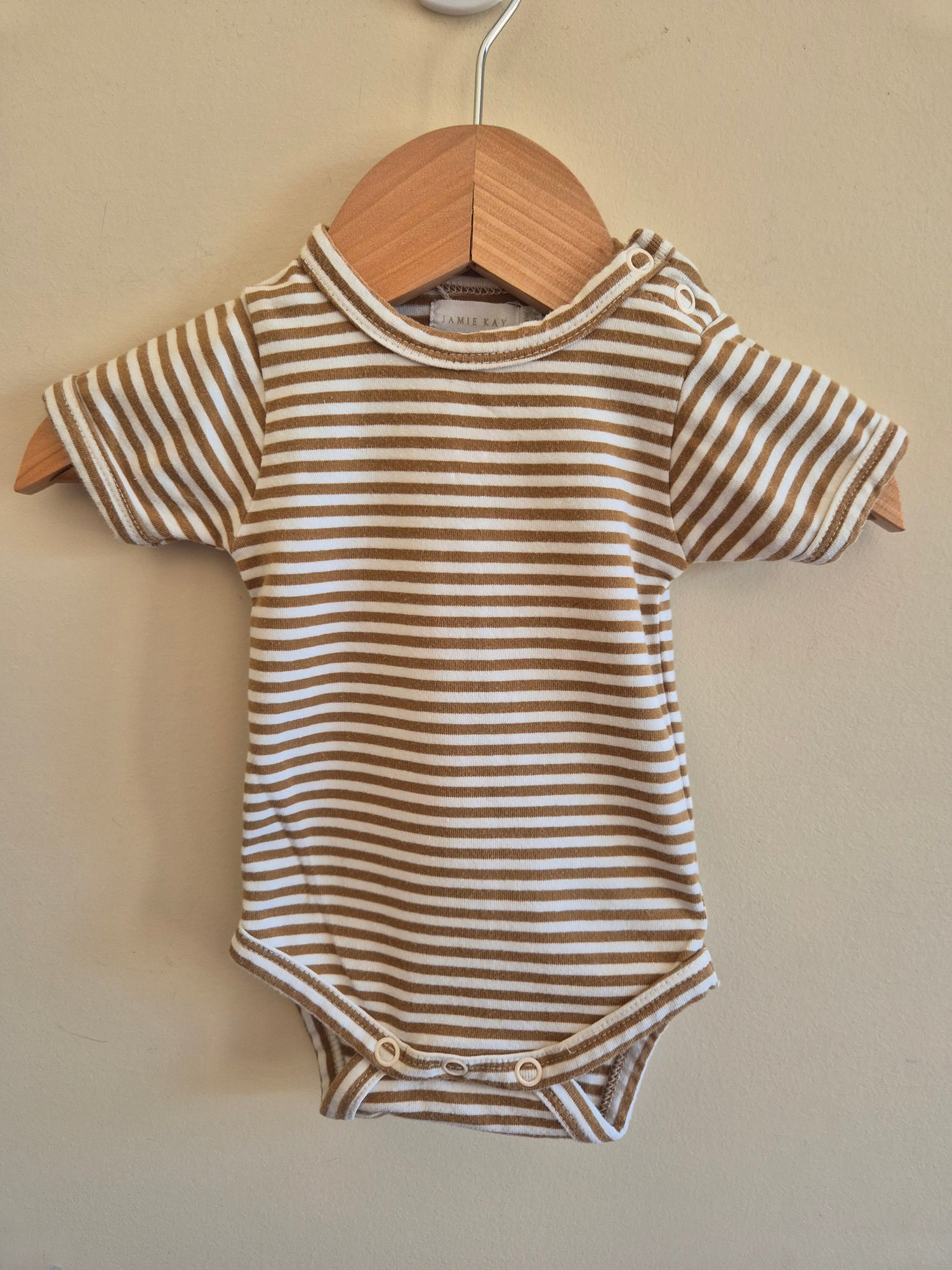 Jamie Kay Striped Bodysuit Size 0000