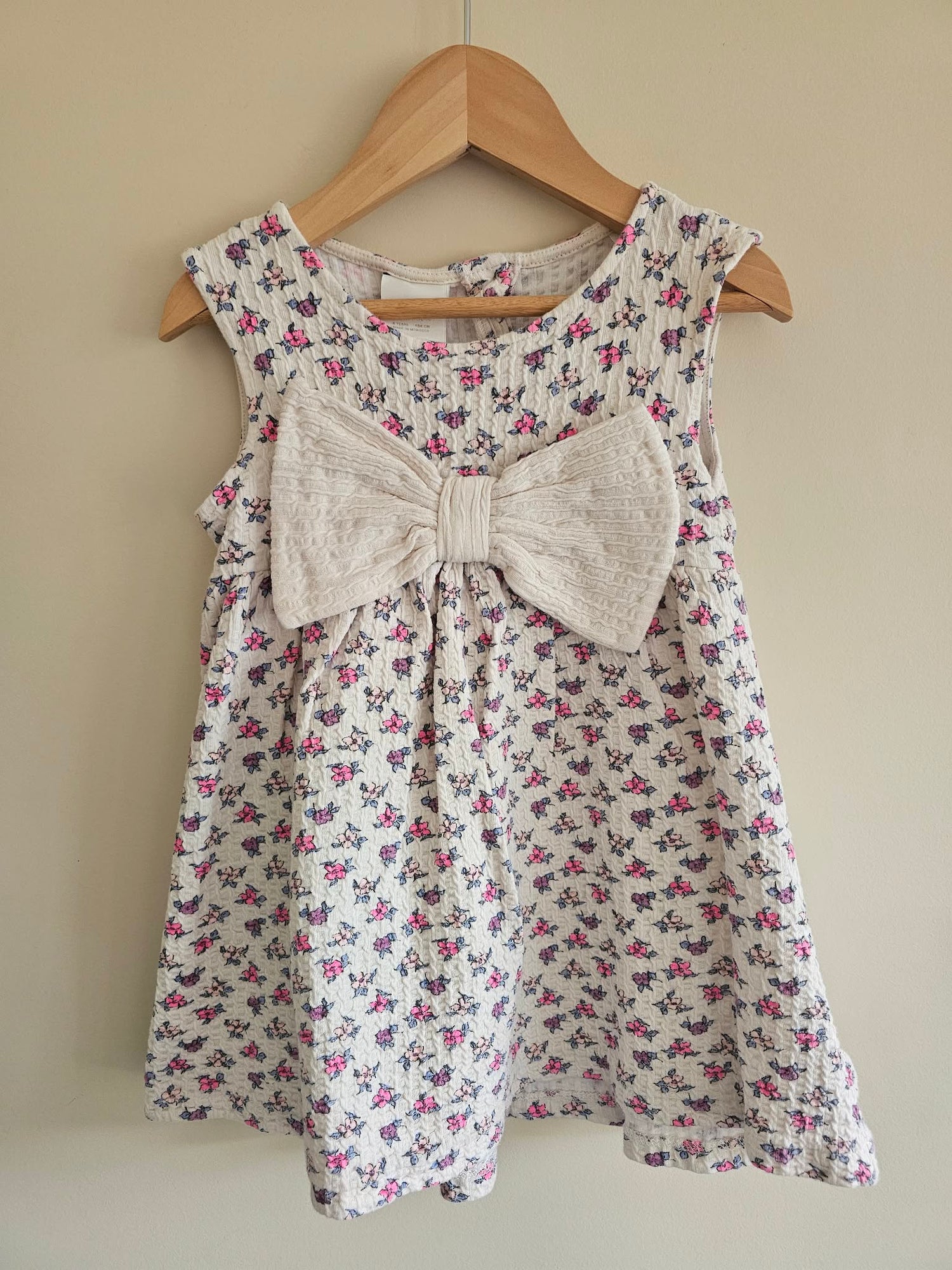 Zara Dress with Bow Size 4