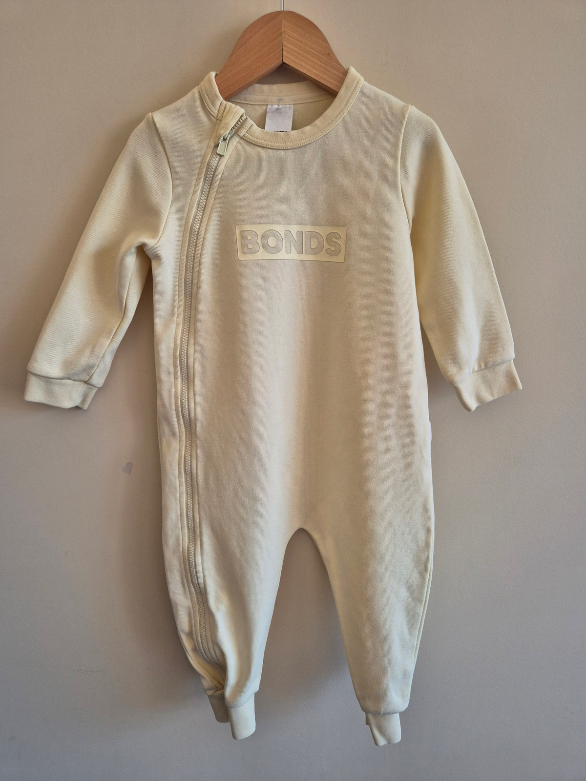 Bonds Cream Onesie Size 1