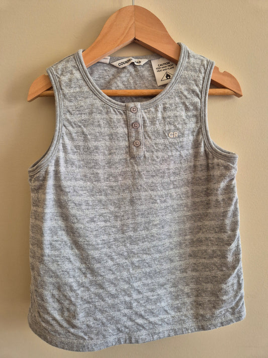 Country Road Glitter Striped Tank Top Size 4-5