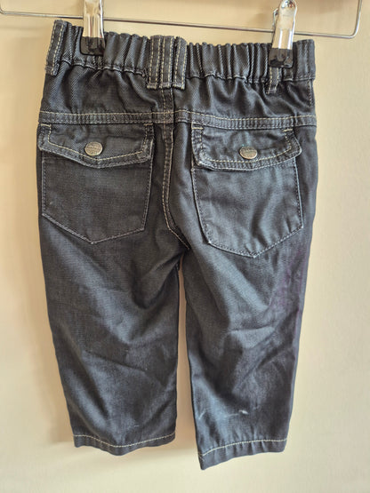 Bebe Black Jeans Size 18 months