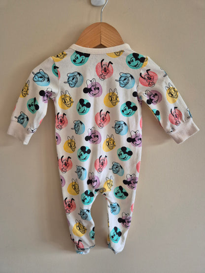 Disney Micky Mouse Onesie Size 000