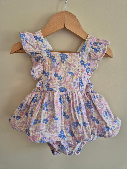 Country Road Bodysuit Floral Dress Size 00