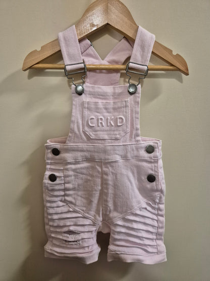 CRKD Soda Overalls Size 0