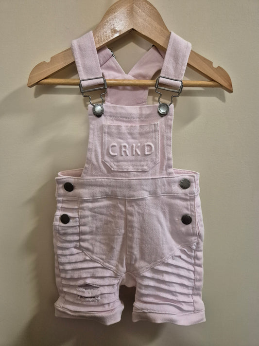 CRKD Soda Overalls Size 0
