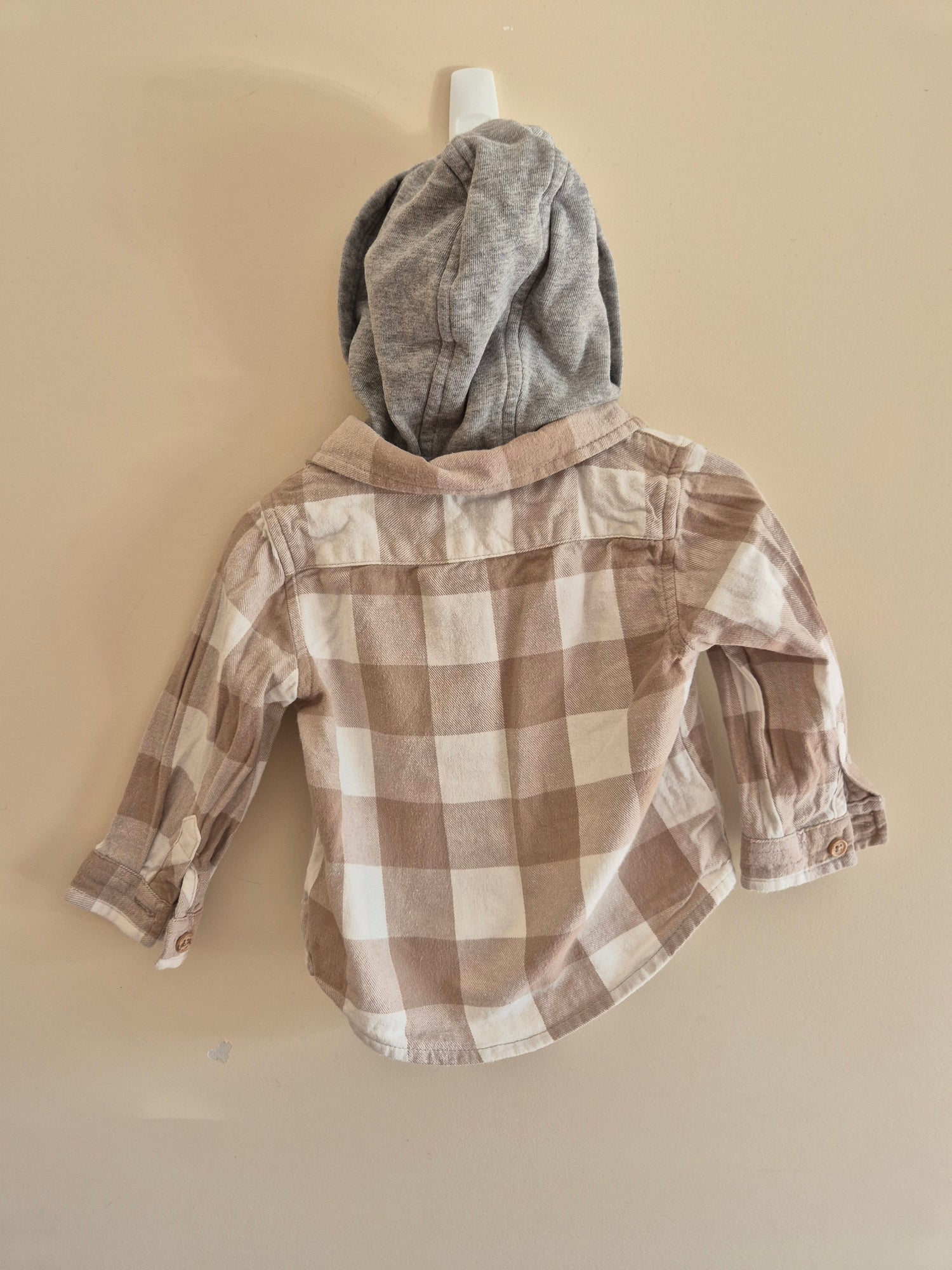 Baby Berry Flannelette Hoodie Size 1