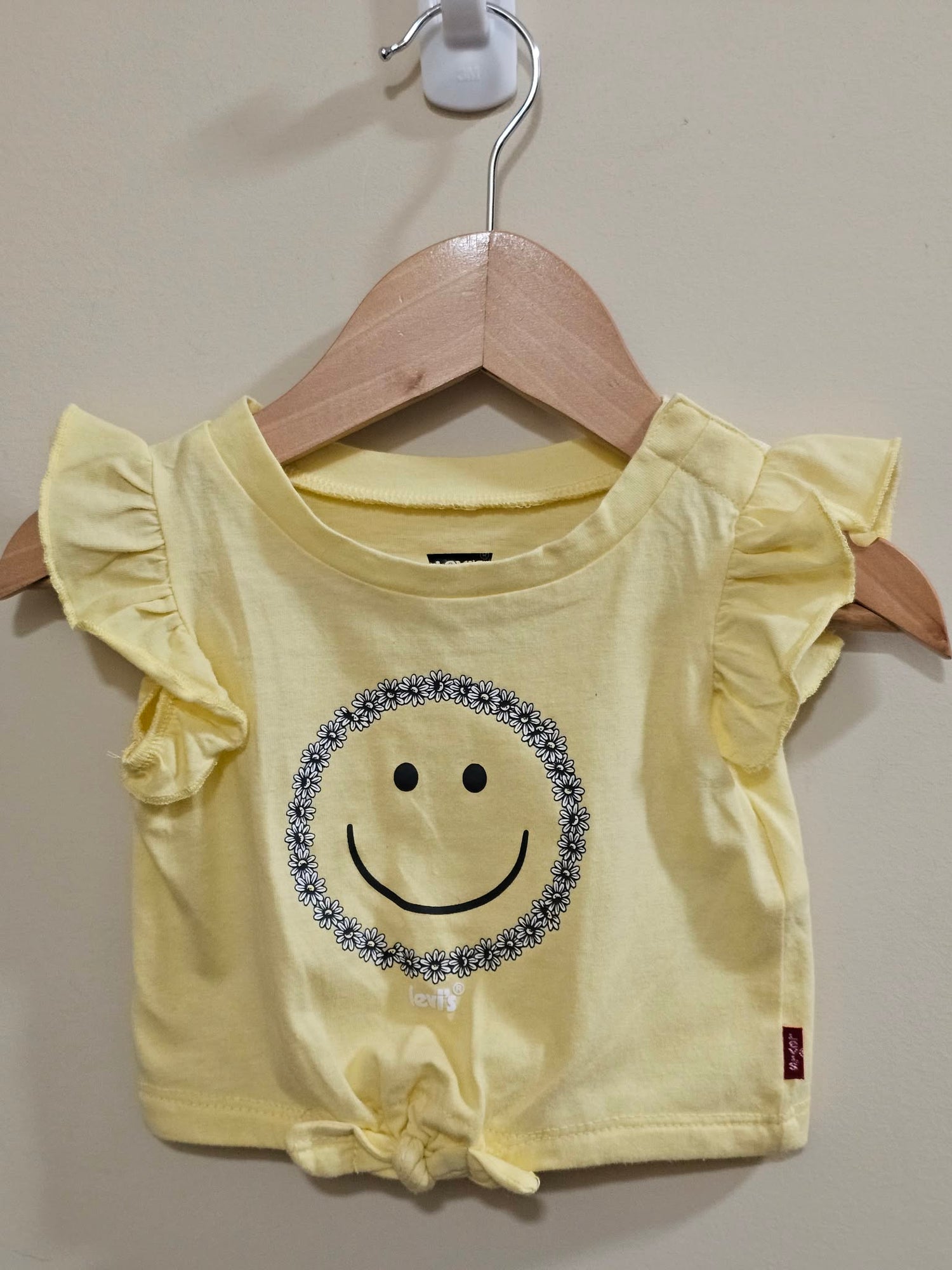 Levis Yellow Smiley Shirt Size 00