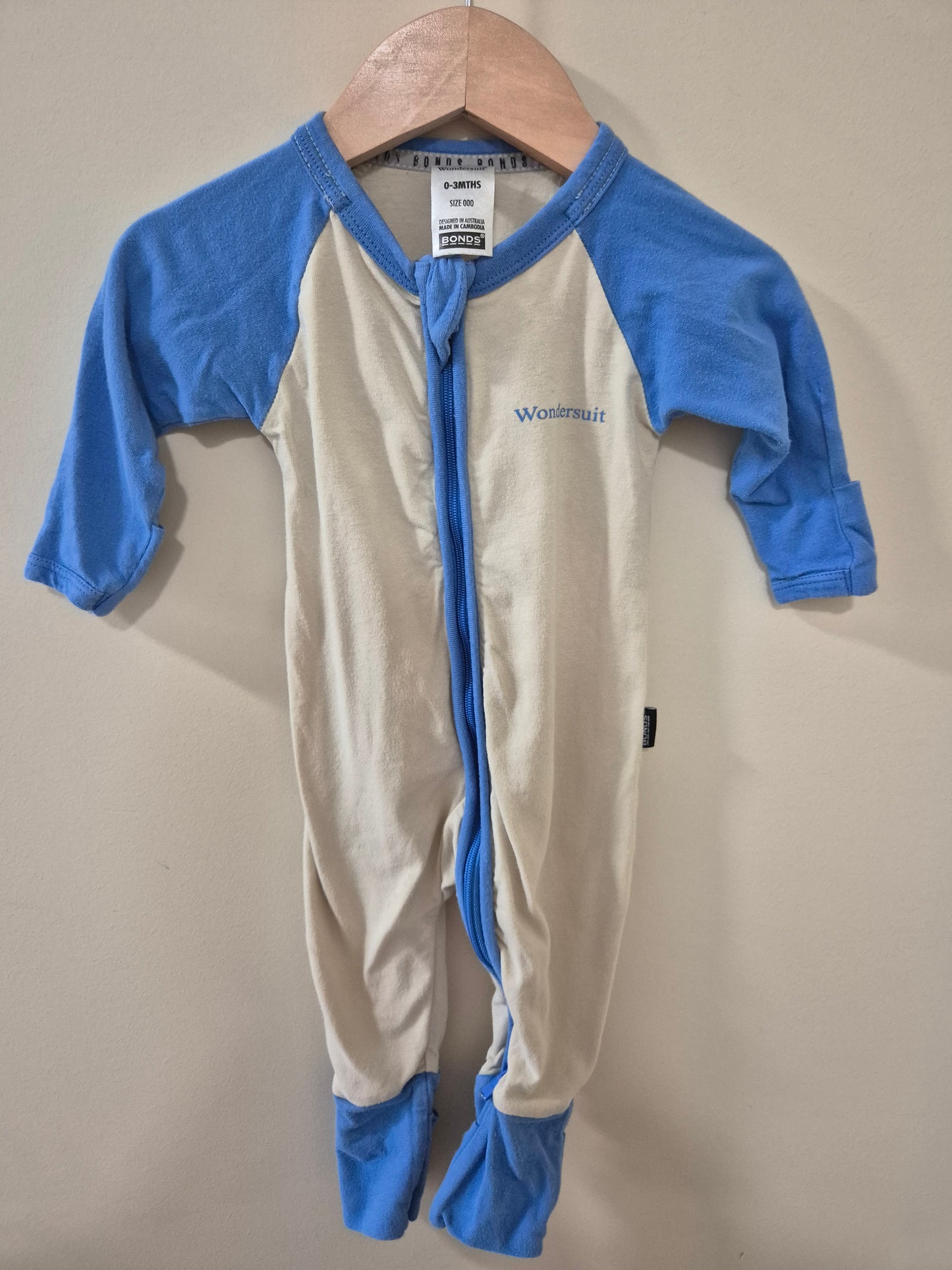 Bonds Blue Wondersuit Size 000