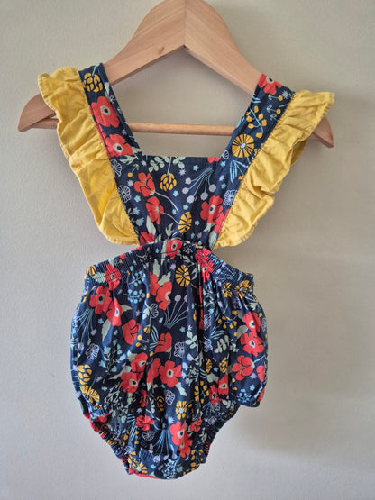 Kids Baby Frill Overalls - 0-6 months