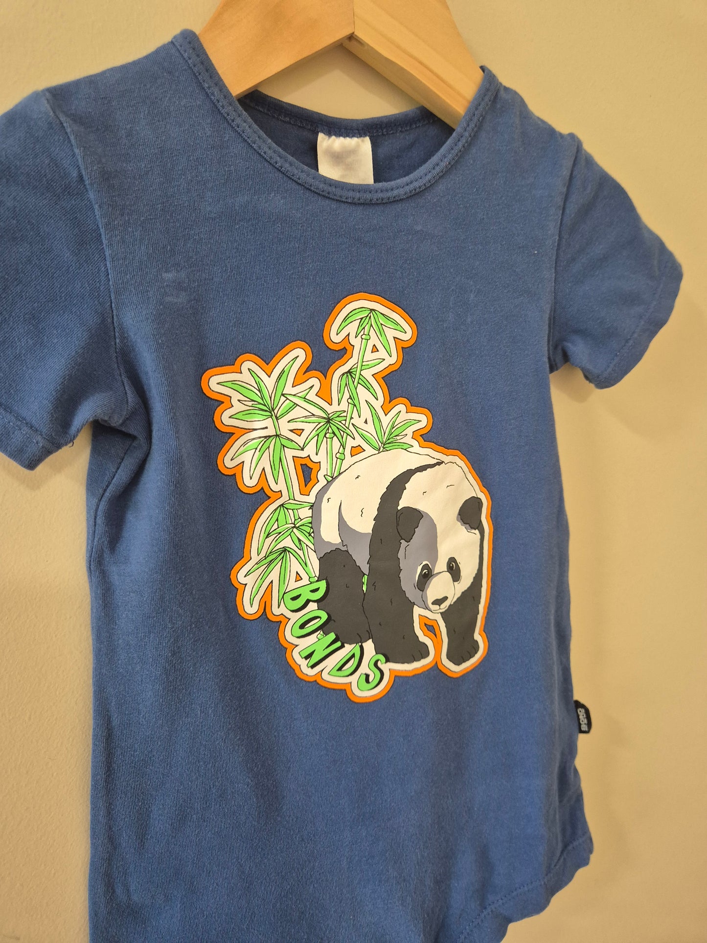 BONDS Panda Romper Size 0