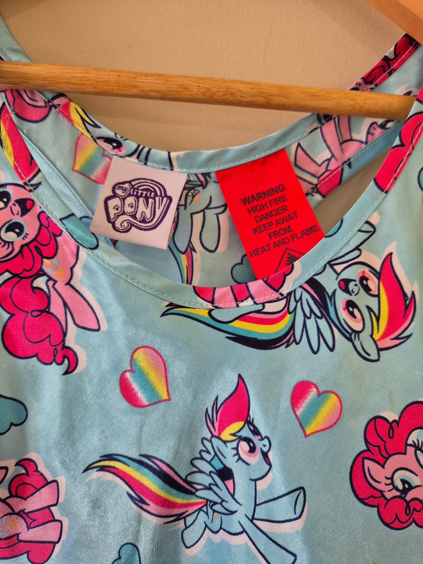 Satin My Little Pony Night Gown Size 4