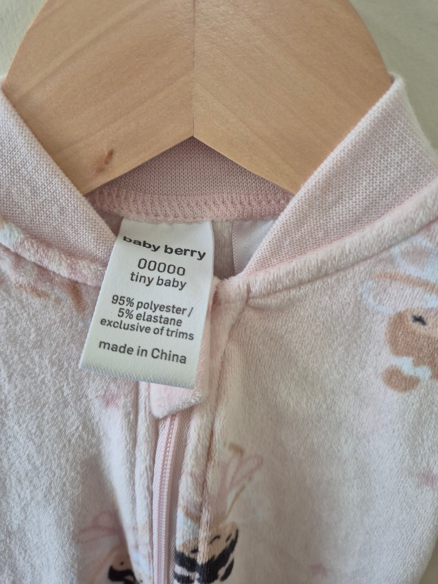 Tiny Baby Fairy Fleece Onesie 🧚🏽‍♀️