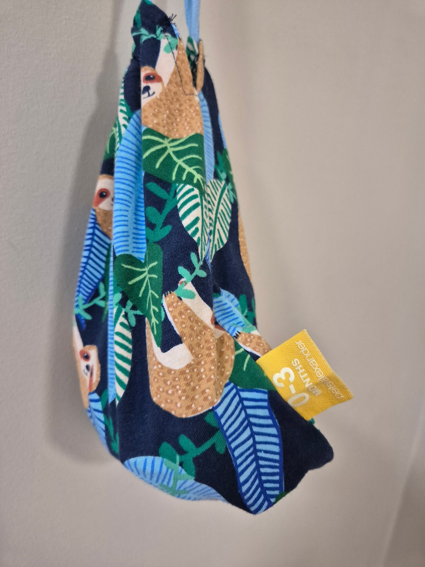 Peter Alexander Sloth PJ Set bag included Size 000