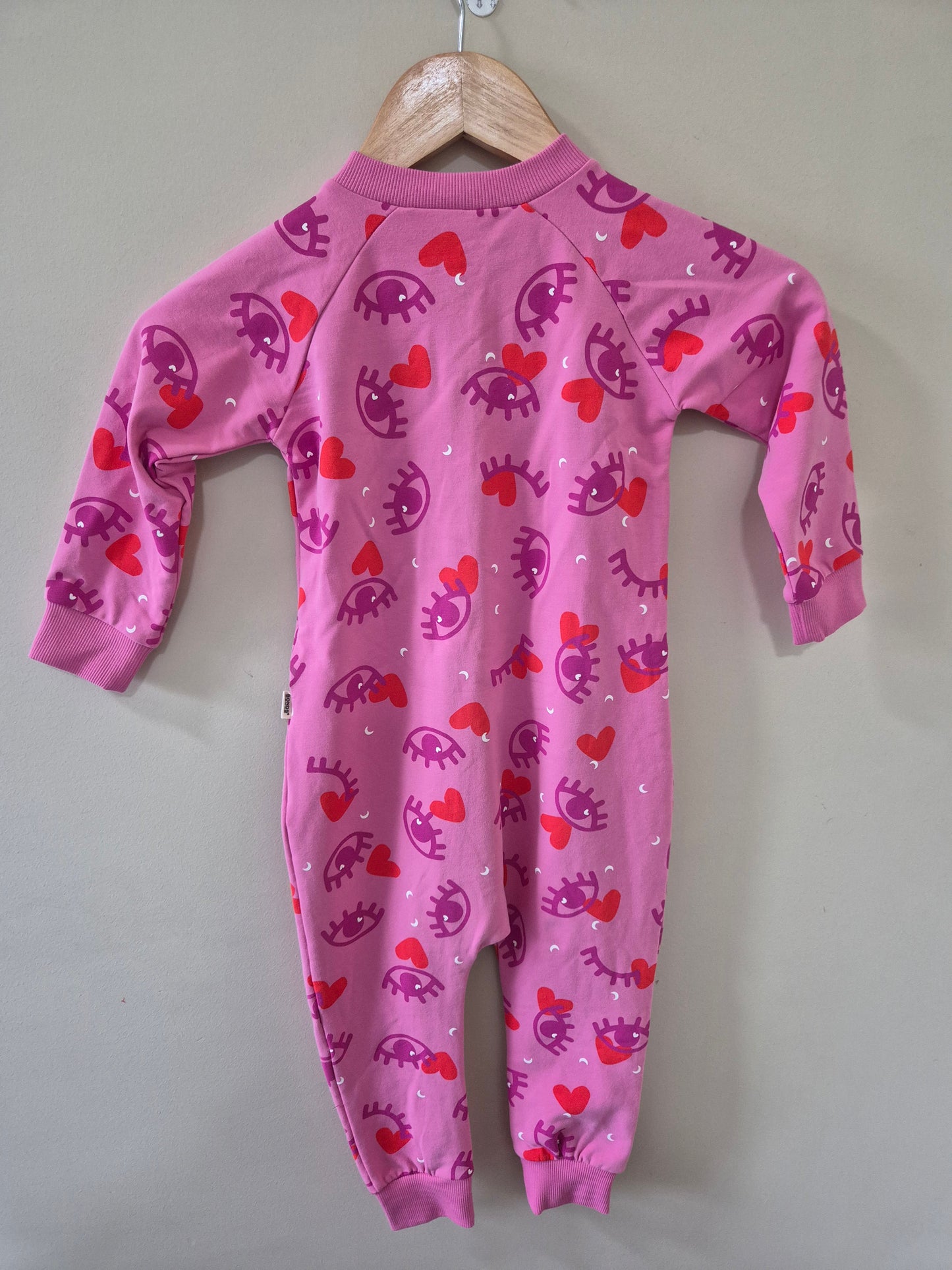 Pink BONDS Onesie - Size 2