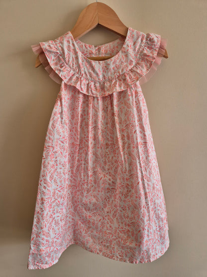 Fox & Finch Glitter Floral Dress Size 4