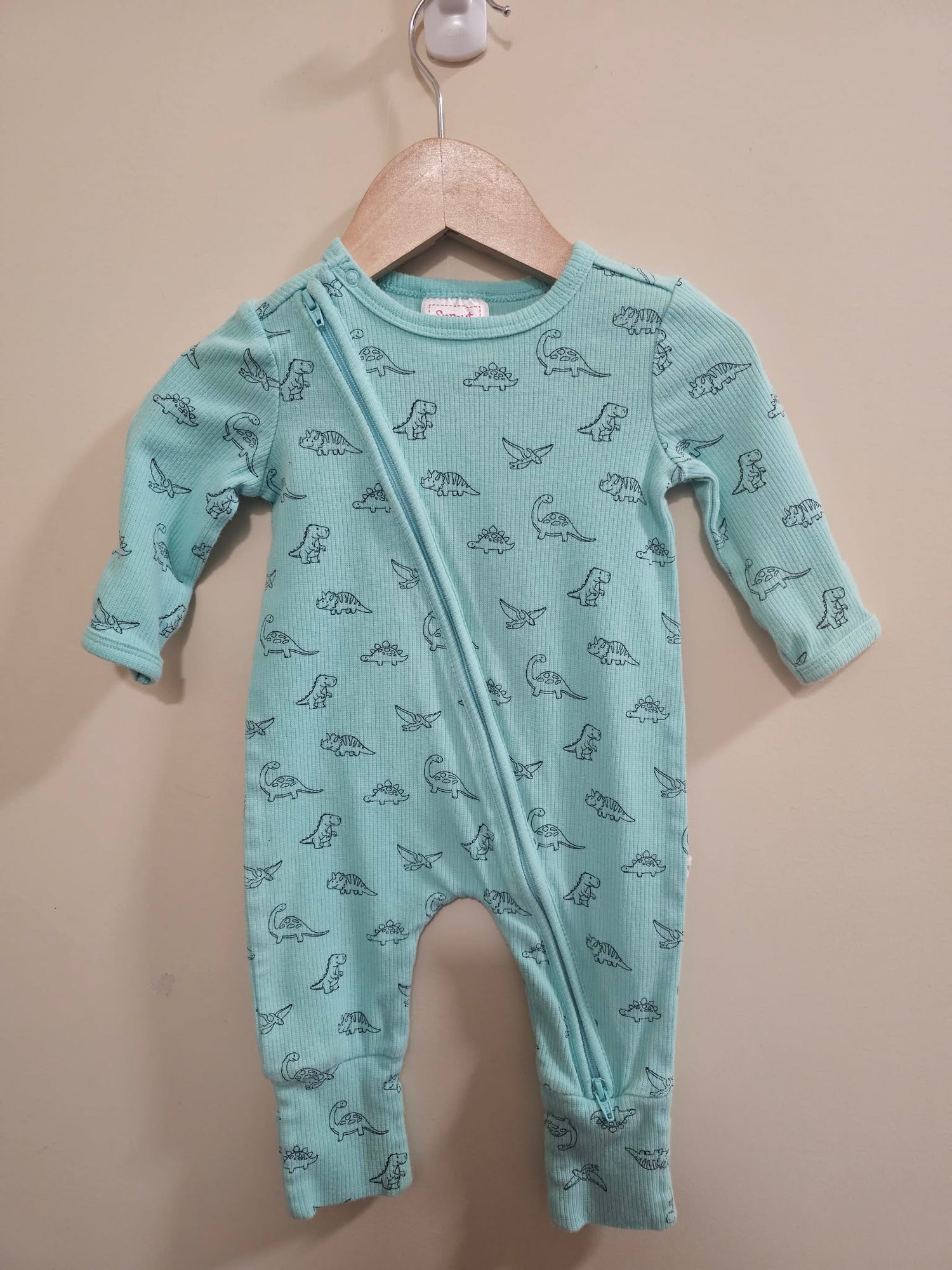Sprout Dino Onesie Size 000