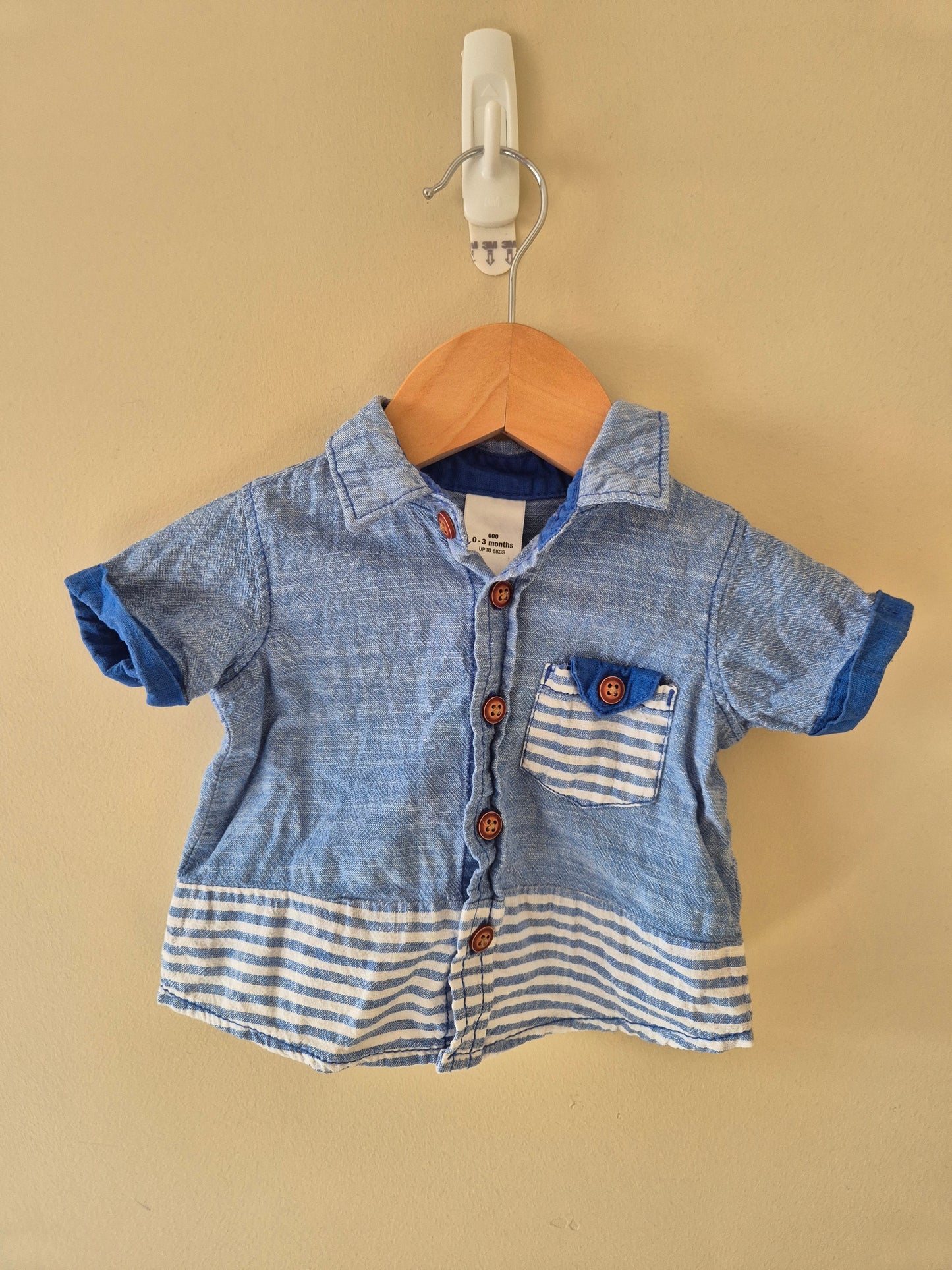 Target Button Up Shirt Size 000