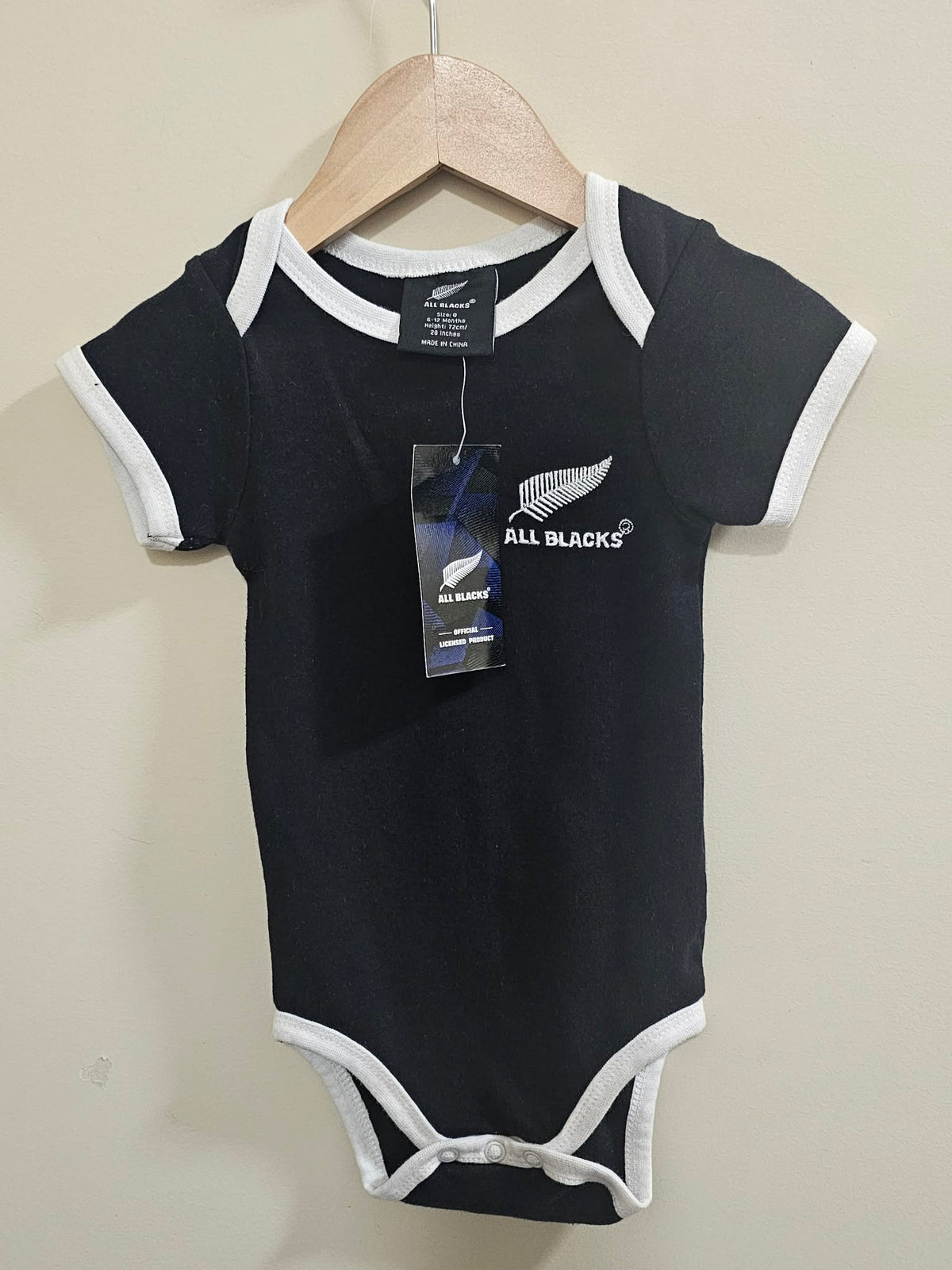 BNWT All Blacks Bodysuit Size 0