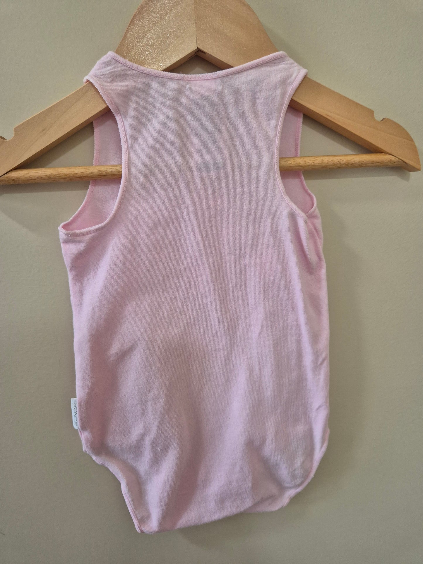 BONDS Pink Singlet - Size 000