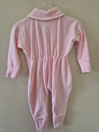 BONDS Pink Terry Towel Wondersuit 💗 - Size 0