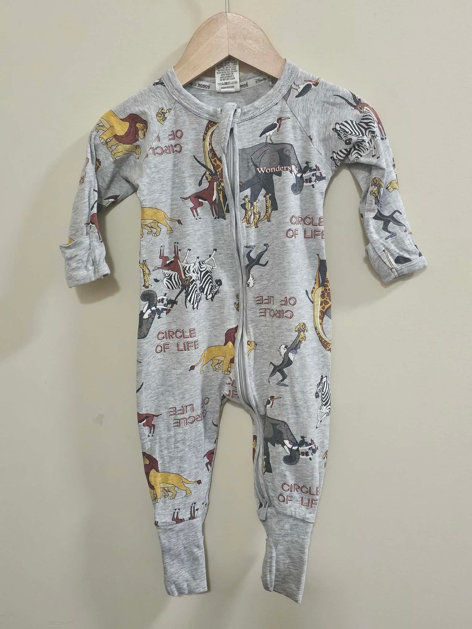 Bonds Lion King Wondersuit Size 00