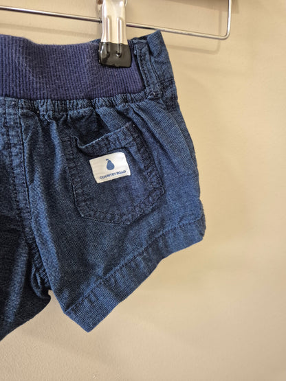 Country Road Navy Shorts Size 000
