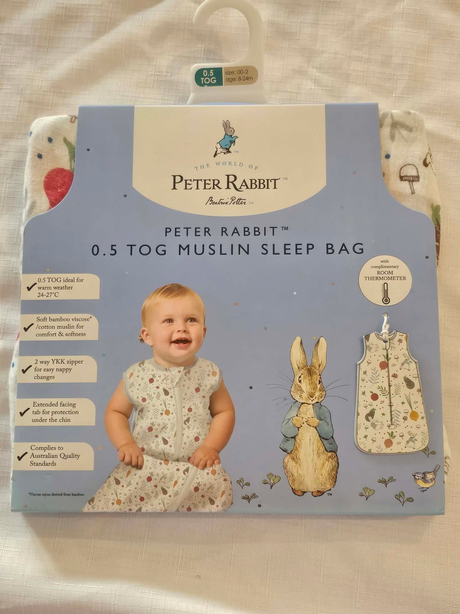 Bubba Blue Peter Rabbit Tog 0.5 Size 00- 2