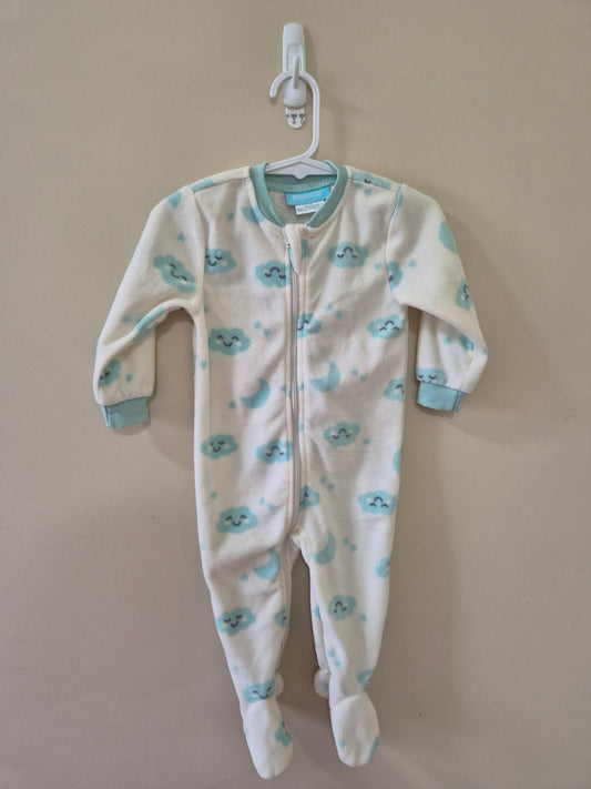 Pekkle Fleeced Cloud Onesie ☁️ - 9months