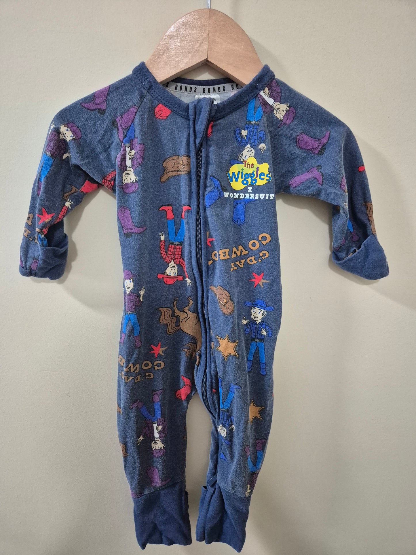 Bonds x Wiggles Wondersuit Size 000