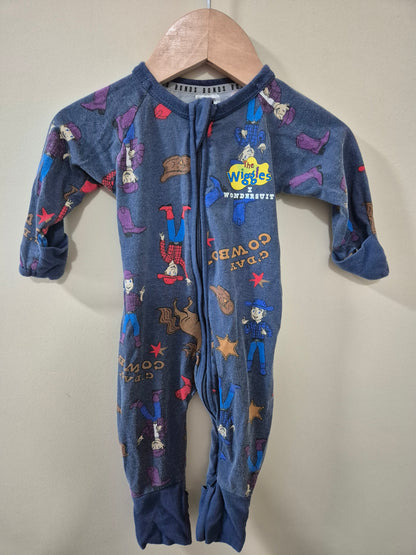 Bonds x Wiggles Wondersuit Size 000