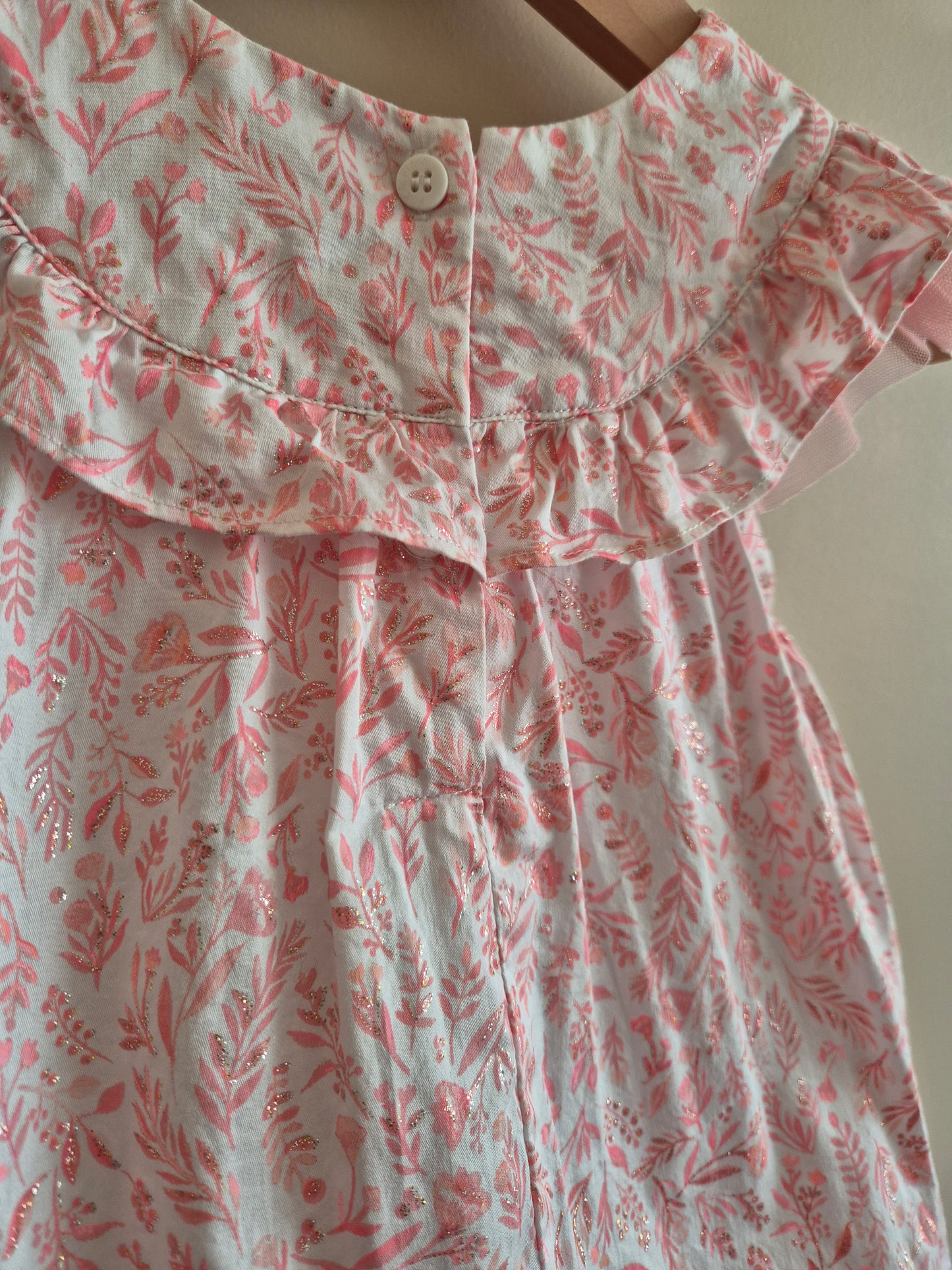 Fox & Finch Glitter Floral Dress Size 4