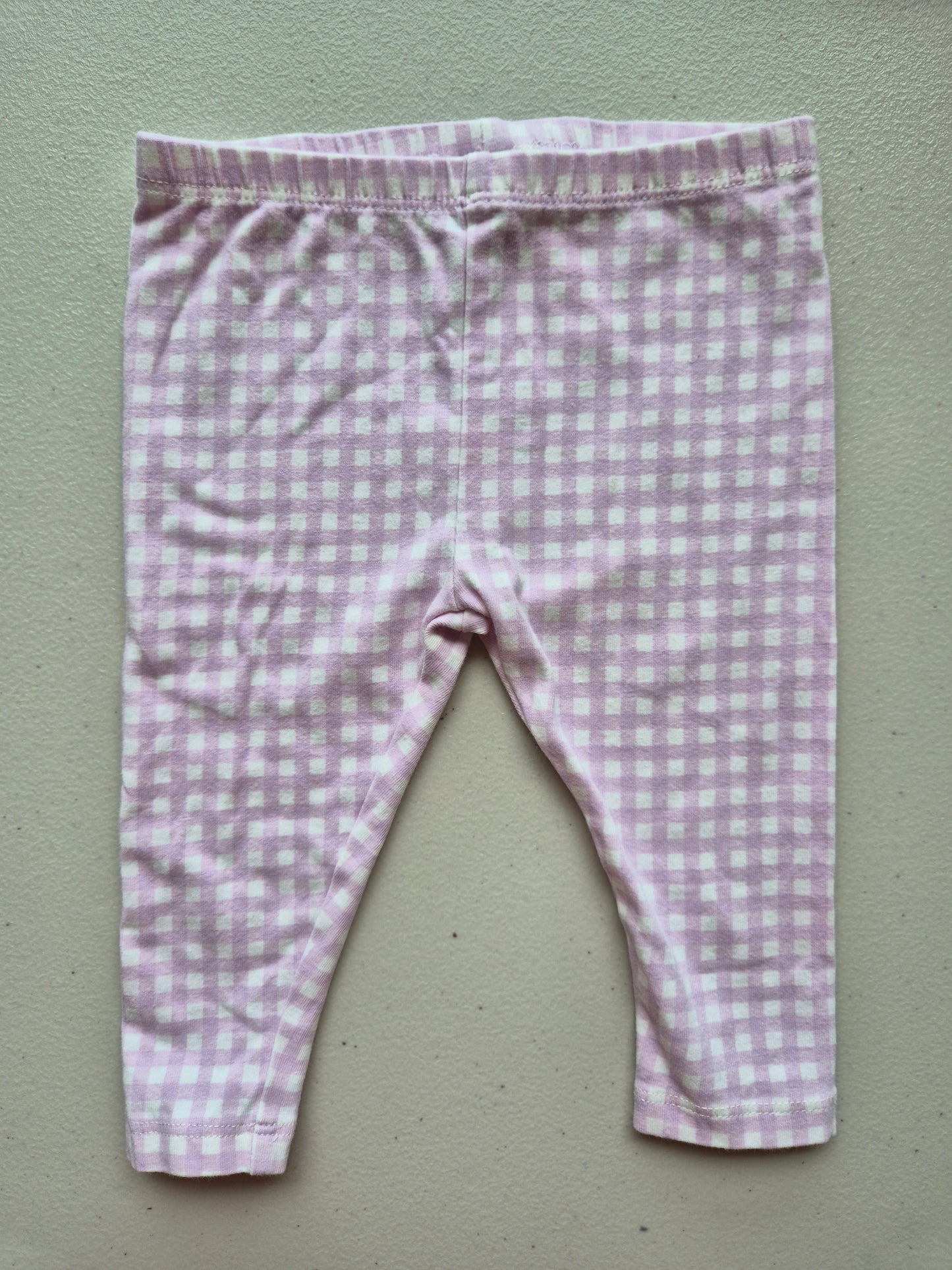 Target Purple Gingham Leggings Size 00