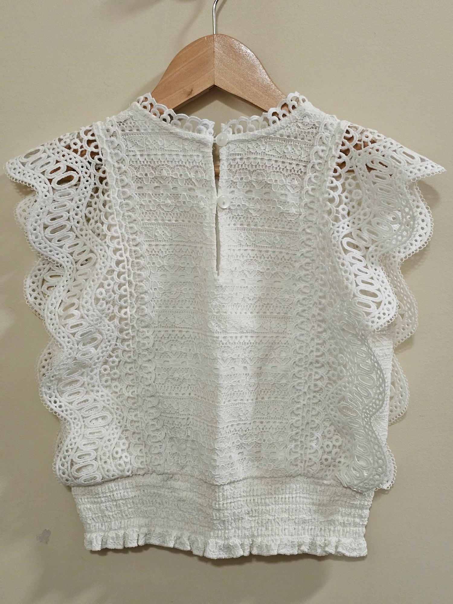 Ollies Place Lace Shirt Size 7
