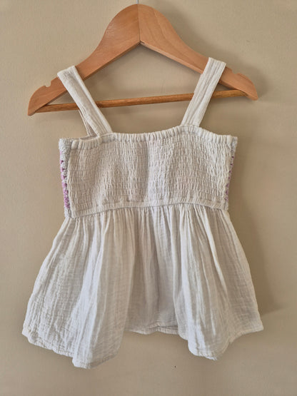 K-D Crochet Flare out Top Size 1