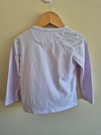 Country Road Lilac Long Sleeve Shirt Size 2