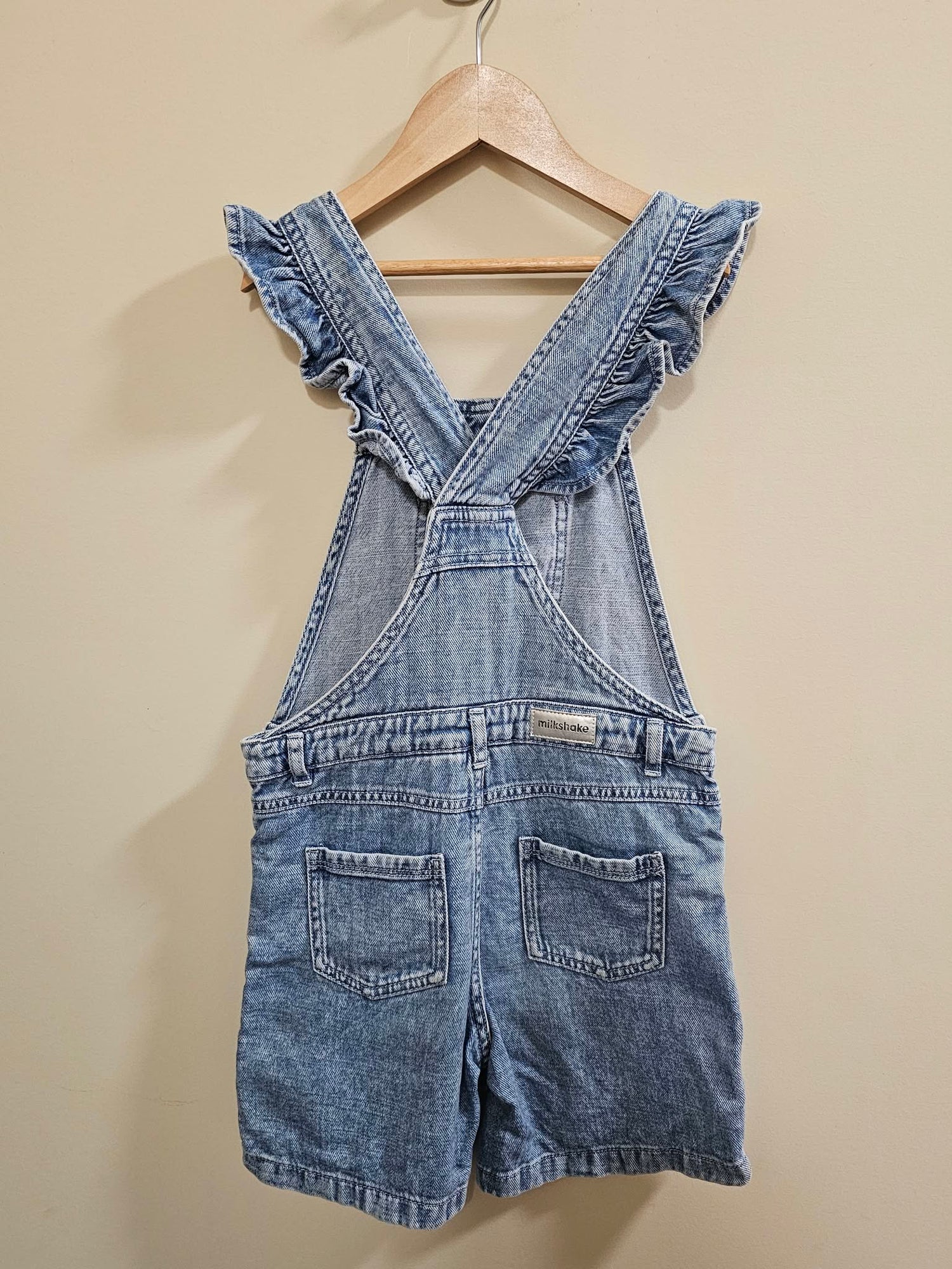 Milkshake Denim Overalls Size 7