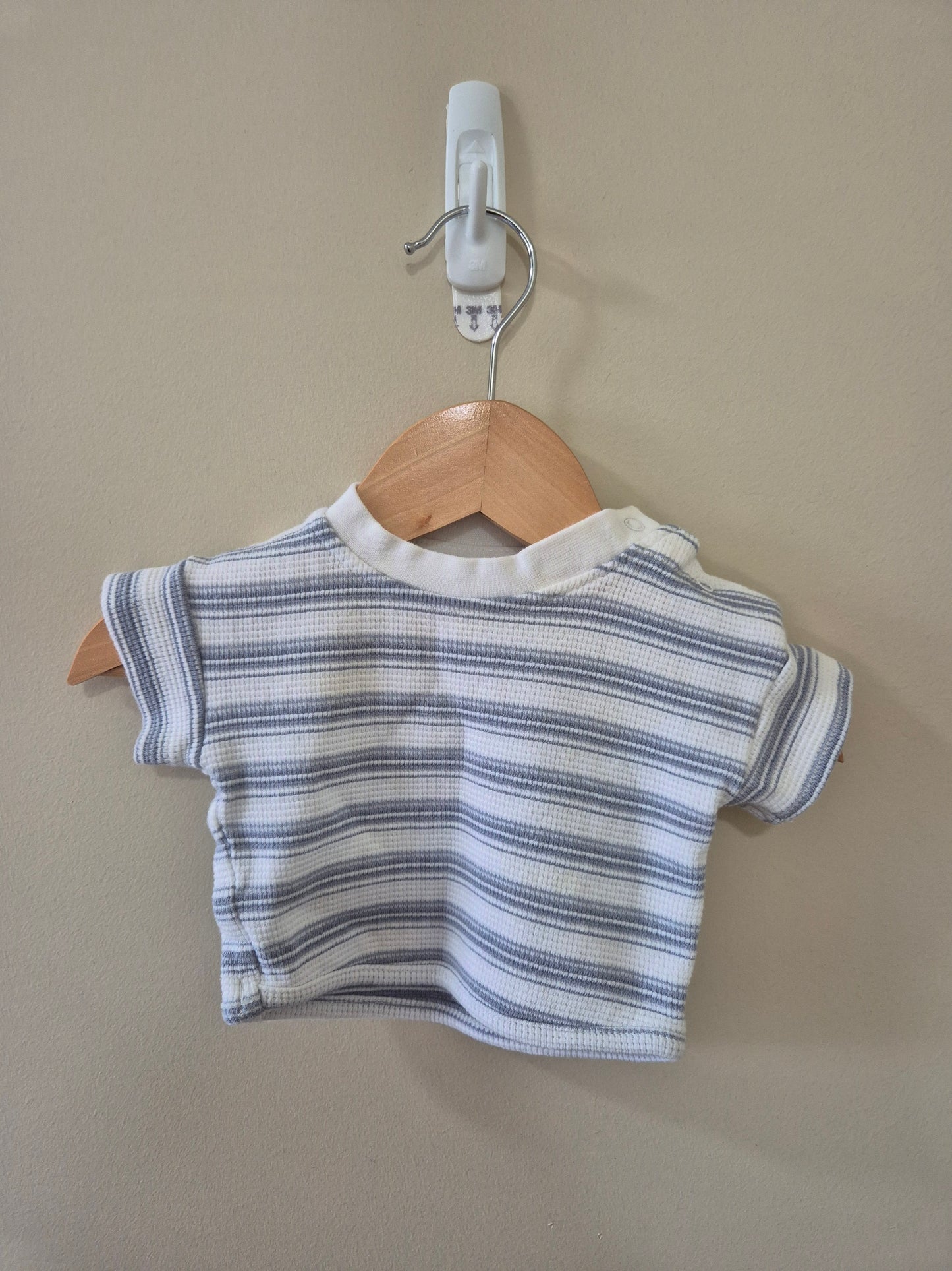 Newborn Blue and White Outfit