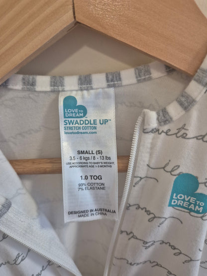 Love To Dream Swaddle 1.0 Tog Size 0000