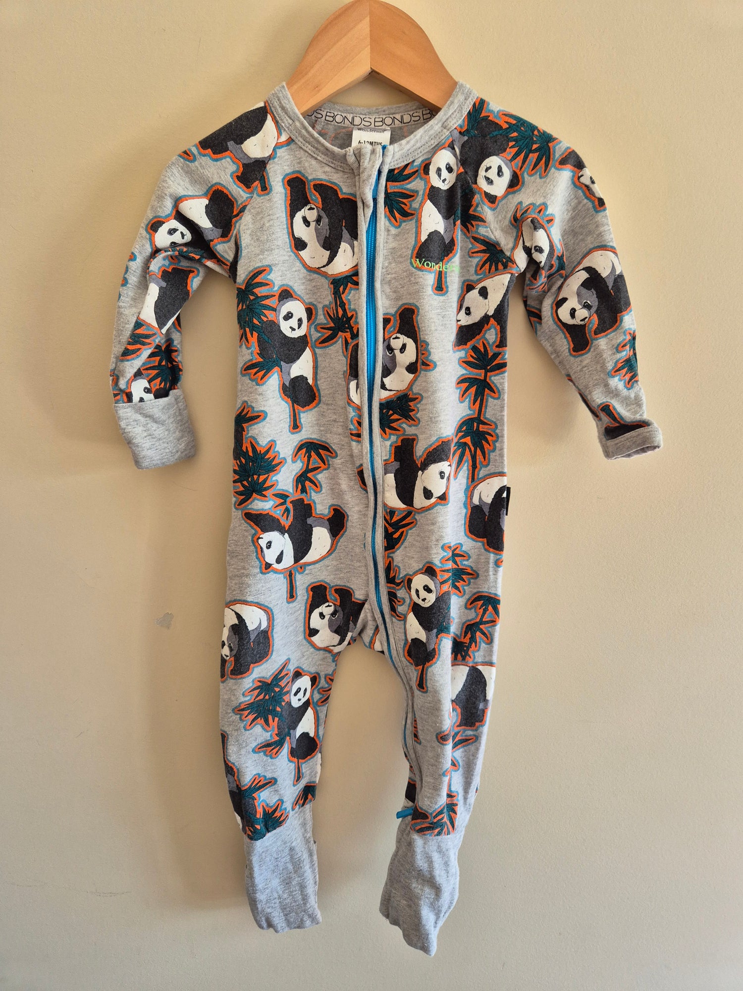 Bonds Panda Wondersuit Size 0