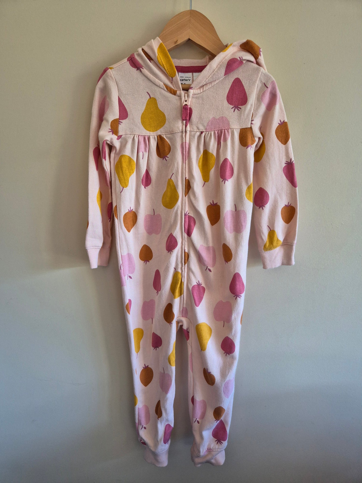 Carters Colourful Pear Onesie Size 2