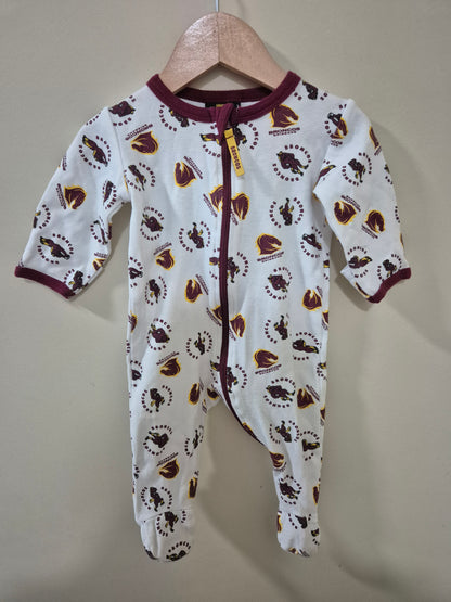 Broncos Rugby Union Onesie Size 00