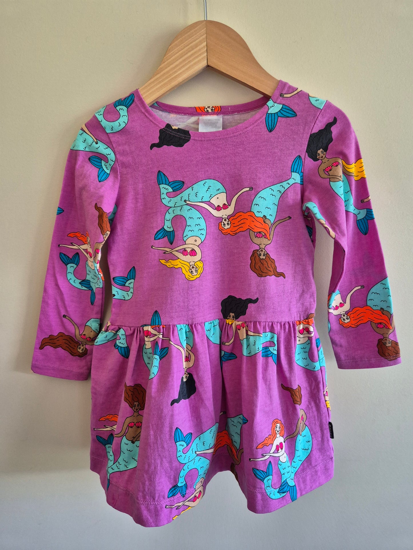 Bonds Long Sleeve Mermaid Dress Size 2