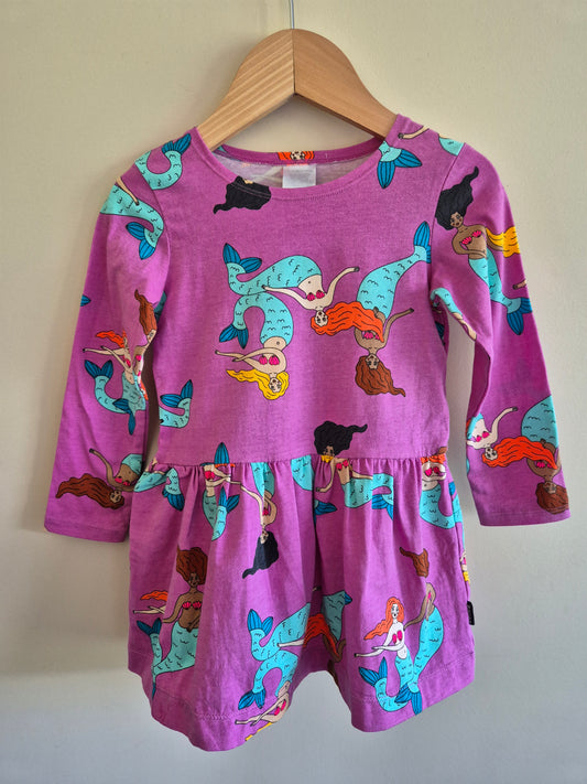 Bonds Long Sleeve Mermaid Dress Size 2
