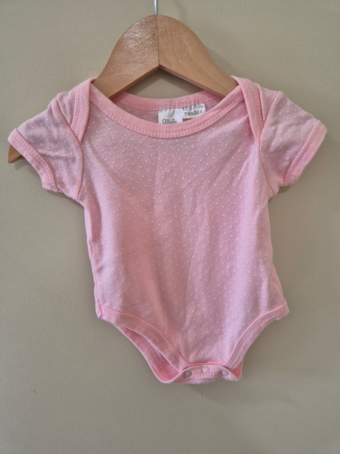 Ollies Place Pink Bodysuit Size 00