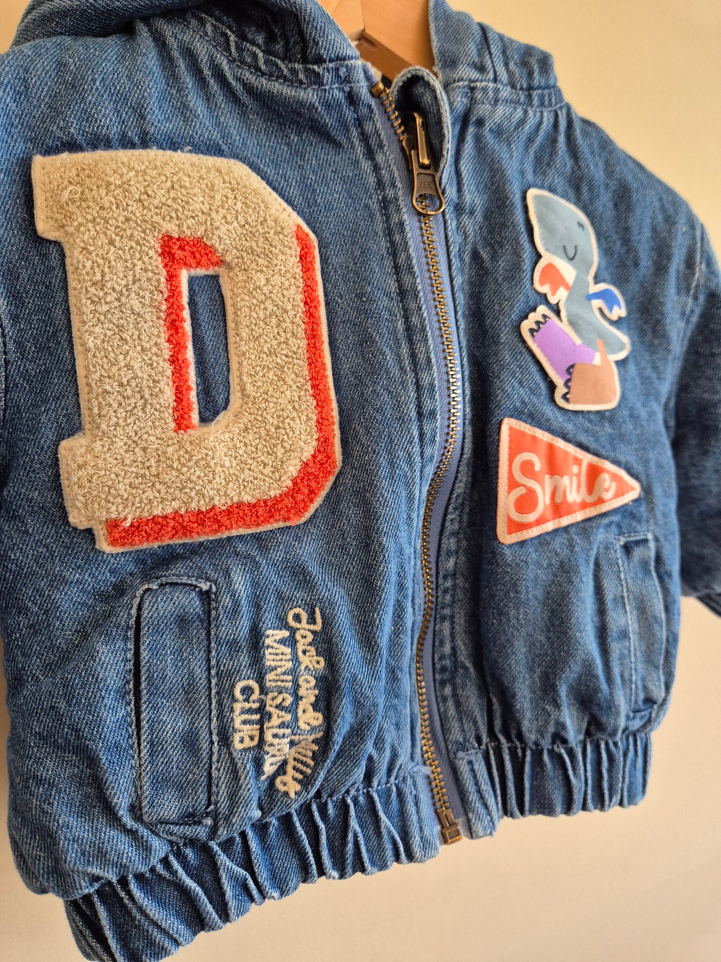 Jack & Milly Denim Fleeced Jumper Size 00