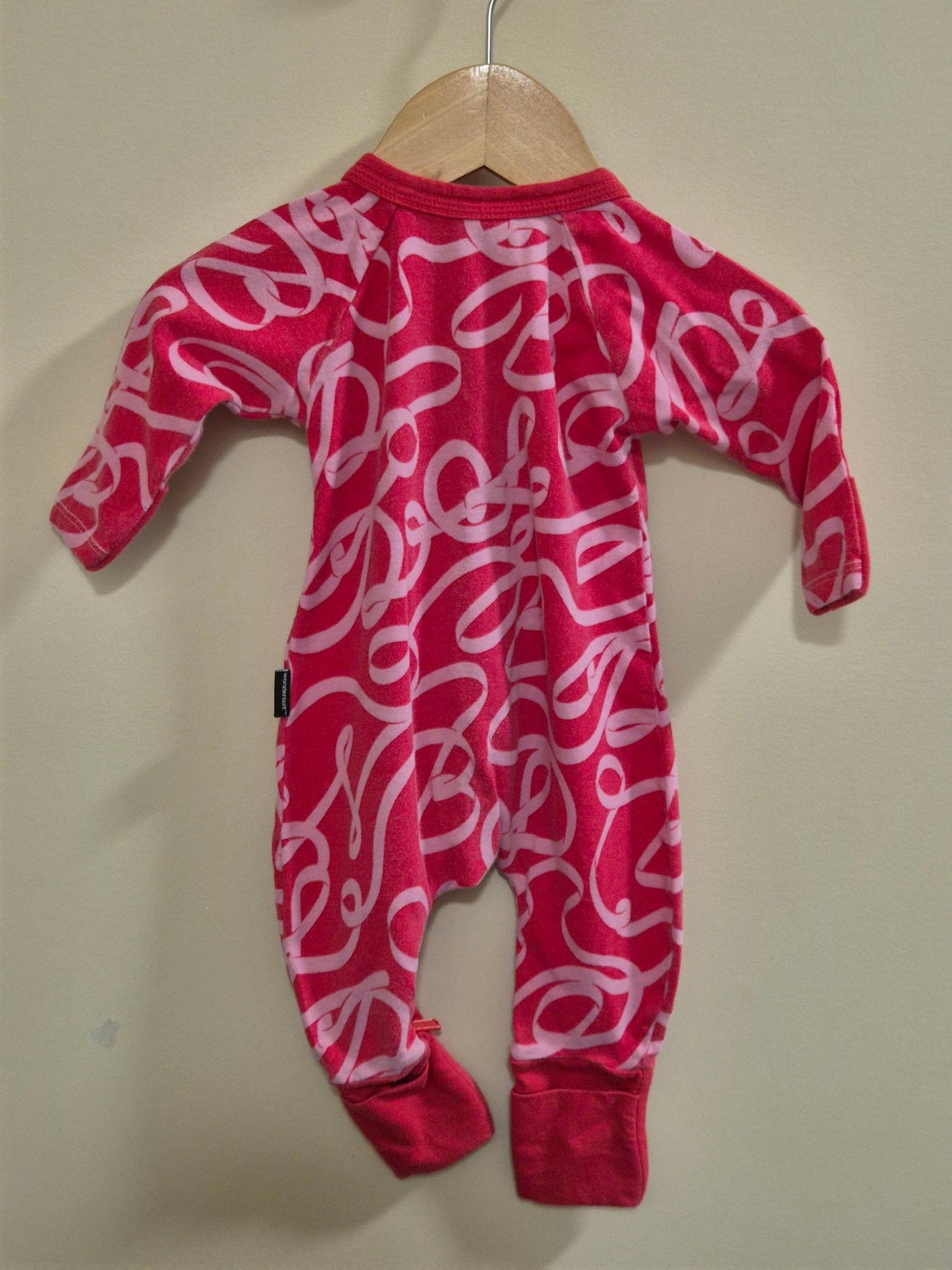 Bonds Red & Pink Wondersuit Size 0000