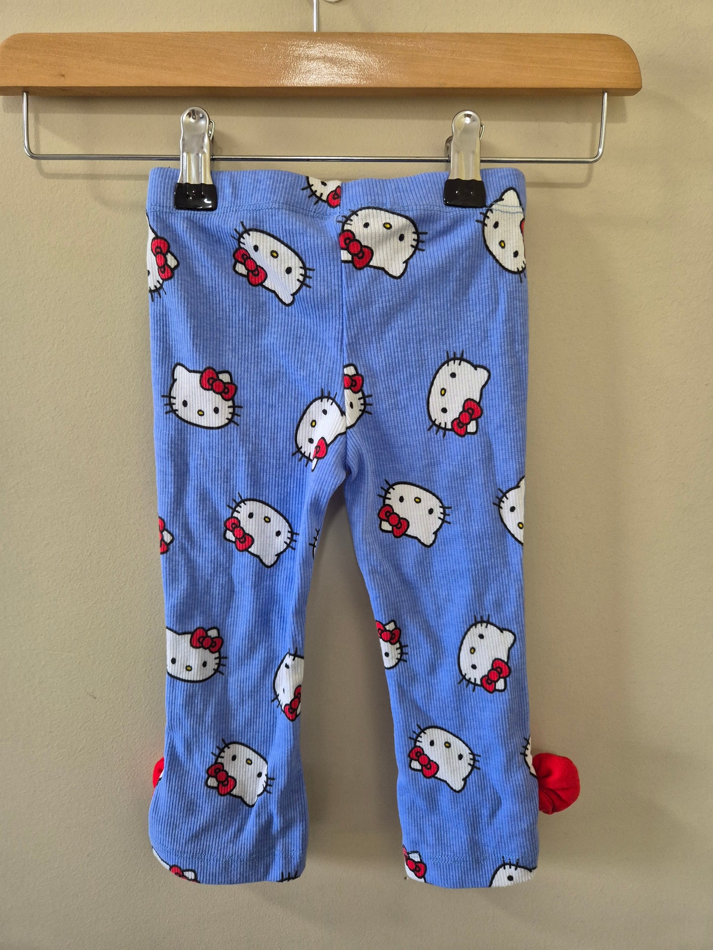 Hello Kitty Ribbed Long Pants Size 1