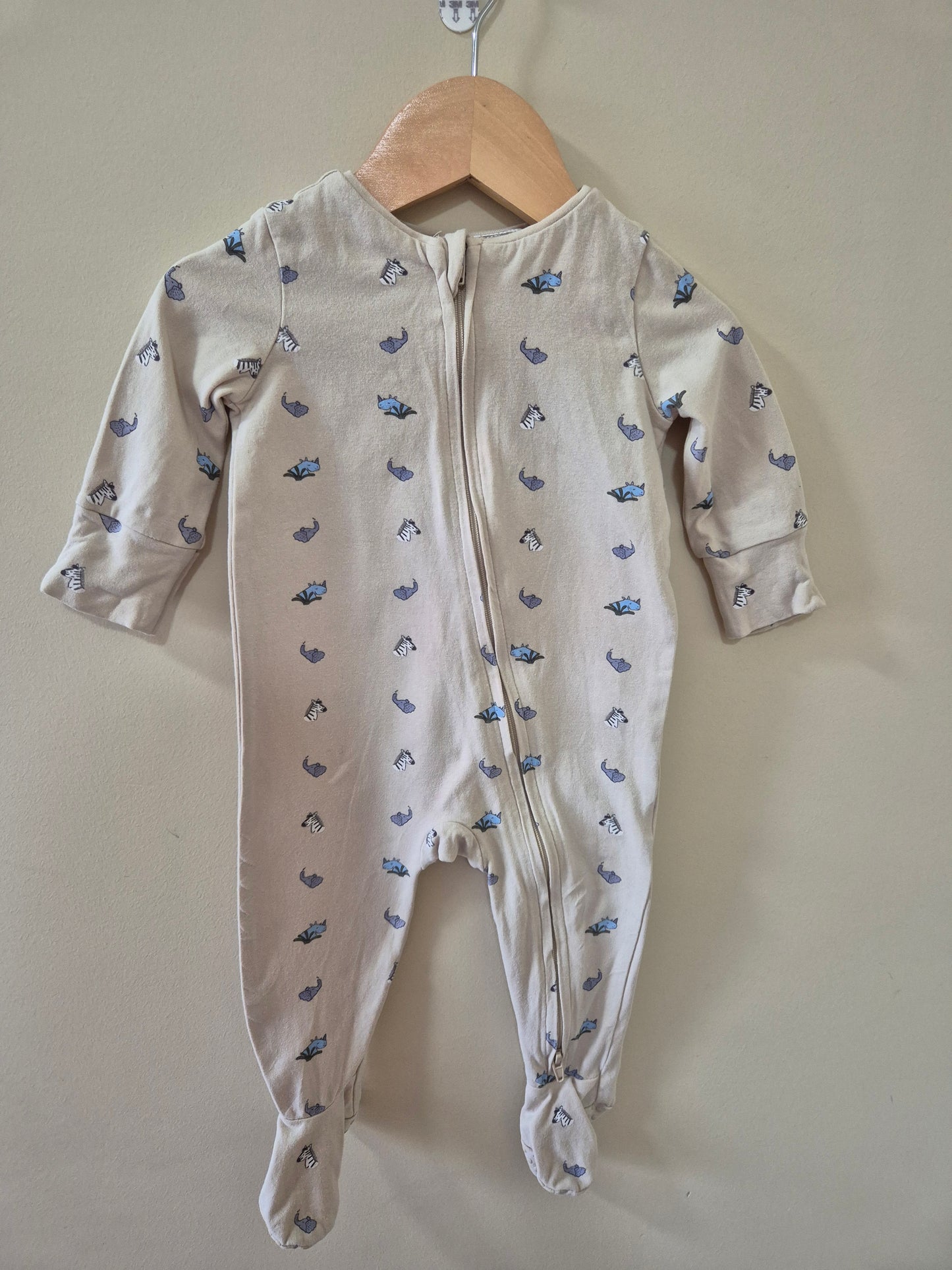 Cotton On Animals Onesie - Size 00