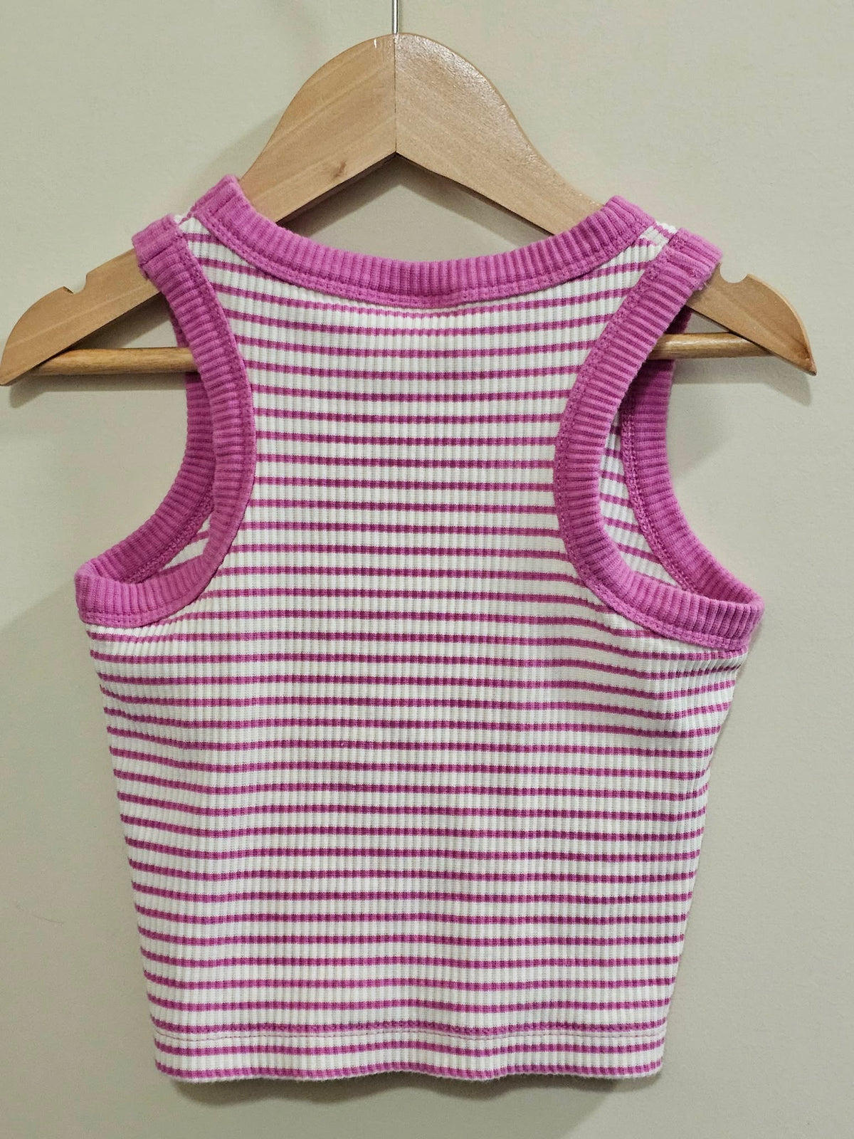 Seed Heritage Cropped Ribbed Top Size 4